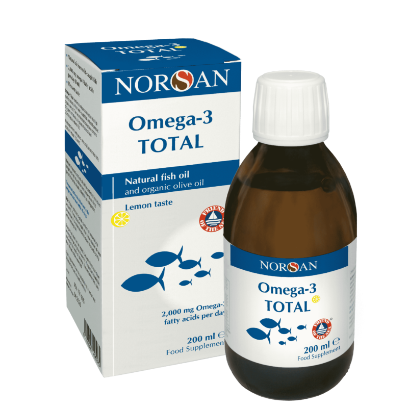 Norsan Omega-3 Total olje - limona