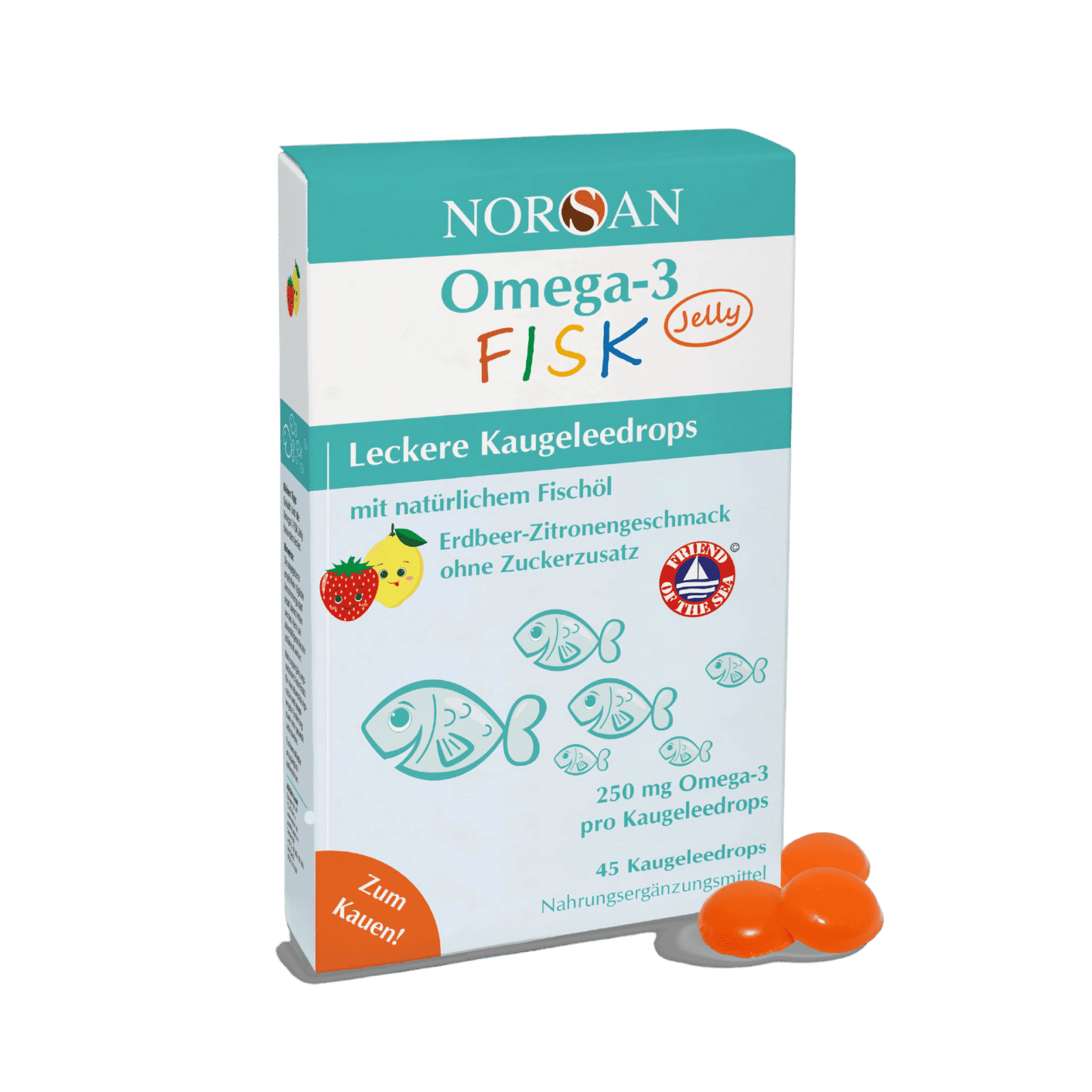 Omega-3 FISK žele bomboni – ribice